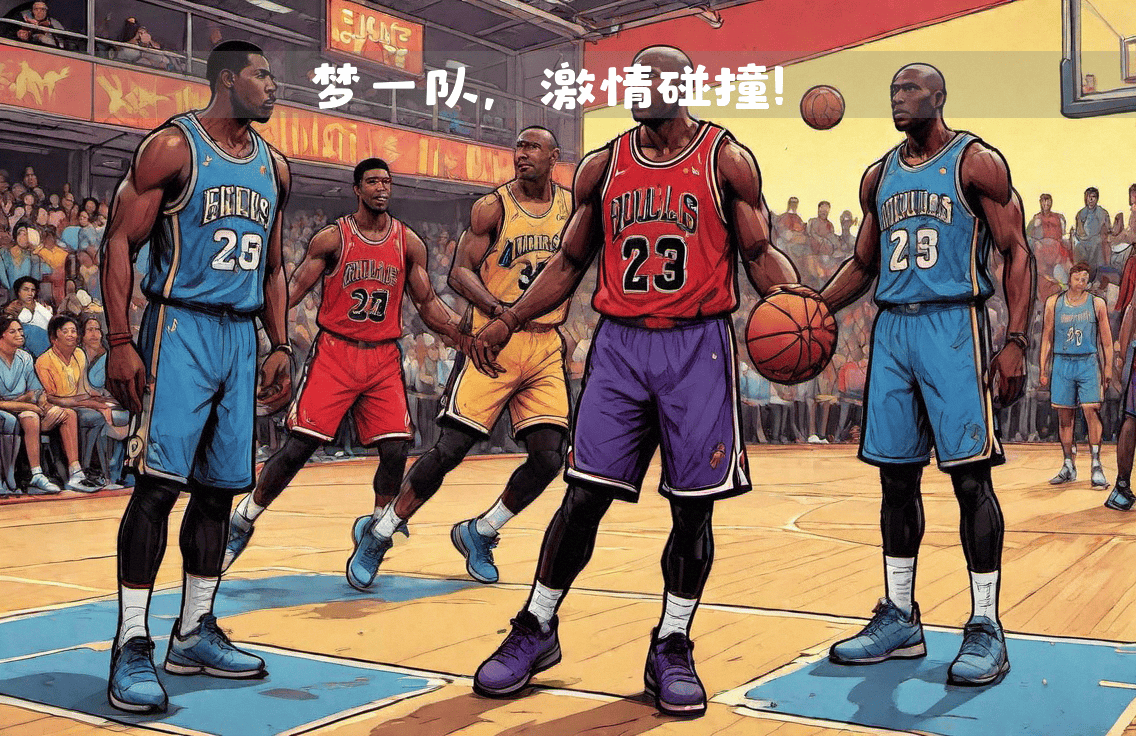 关于球星欢聚一堂，篮球对决火爆展开，现场热闹的信息