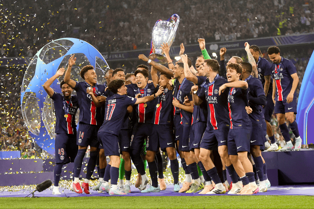 皇马主场胜利，领先巴黎圣日耳曼